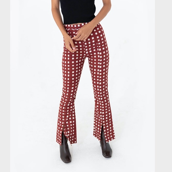 Cooper Pant: Canyon Red Print - Picture 1 of 2